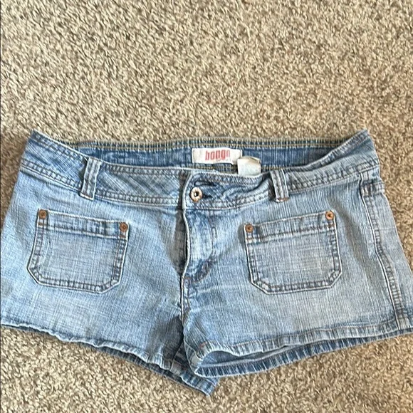 Y2K Vintage Micro BONGO Jean Shorts - Picture 10 of 10
